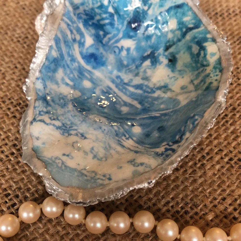 Oyster Shell Ring & Trinket Dish - Picture 7 of 9